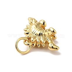 Rack Plating Brass Pendants&nbsp;KK-H431-30G