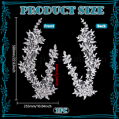 Rhinestone & Acrylic & Brass DIY Clothing Accessories&nbsp;DIY-WH0678-120