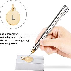 40Pcs 2 Color Ion Plating(IP) 304 Stainless Steel Charms&nbsp;STAS-FH0001-53