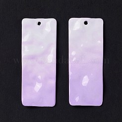 Gradient Spray Painted Alloy Pendants&nbsp;FIND-E026-04