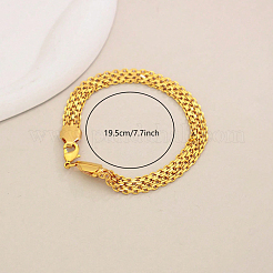 Brass Mesh Chains Bracelets for Women&nbsp;HV9071