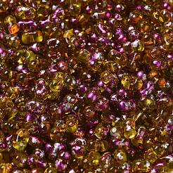 Spray Painted Glass Seed Beads&nbsp;SEED-F005-04A-01