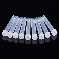 Clear Graduated Tube Plastic Bead Containers&nbsp;CON-BC0005-26