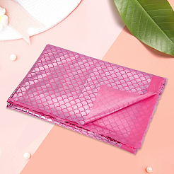 Polyester Fish Scale Fabric&nbsp;DIY-WH20063-038B
