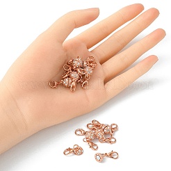 1Pc Alloy Crystal Rhinestone Magnetic Clasps&nbsp;ALRI-YW0001-11RG