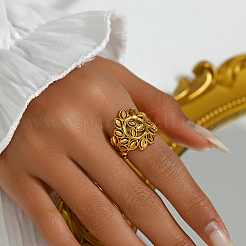 Brass Cuff Open Rings for Women&nbsp;HC6262-3