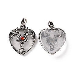 Natural Quartz Crystal Pendants&nbsp;G-A207-01AS-01