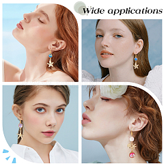 DIY Ocean Theme Dangle Earring Making Kit&nbsp;DIY-SC0018-97