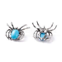 Synthetic Turquoise Brooch&nbsp;G-A176-C19-1