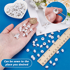 100Pcs 1-Hole Resin Buttons&nbsp;RESI-FG0001-12A
