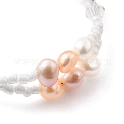 Multi-strand Bracelets&nbsp;BJEW-JB05492-01
