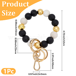 1Pc Zinc Alloy & Silicone Mobile Phone Straps&nbsp;HJEW-PA0001-01C