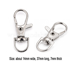 20Pcs Iron Swivel Lobster Claw Clasps&nbsp;IFIN-CJ0001-74