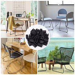 40Pcs 4 Style Plastic Non-slip U Shaped Chair Foot Protectors&nbsp;KY-GF0001-37A