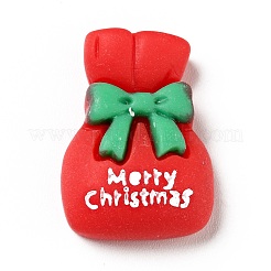 Opaque Christmas Resin Cabochons&nbsp;RESI-G039-07