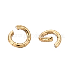 304 Stainless Steel Open Jump Rings&nbsp;STAS-Q113-5x1.0mm-02G