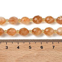 Heated Natural Citrine Beads Strands&nbsp;G-F809-A45-01