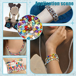 1000Pcs Opaque Colours Glass Seed Beads&nbsp;EGLA-NB0001-34