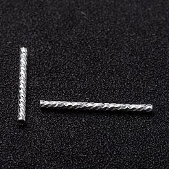 Corrugated Brass Tube Beads&nbsp;KK-H759-28C-S