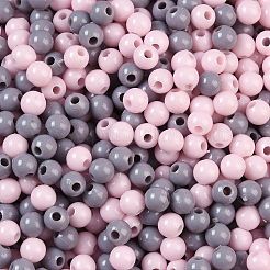 Opaque Acrylic Beads&nbsp;X1-OACR-H118-07B-09