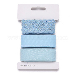 9 Yards 3 Styles Polyester Ribbon&nbsp;SRIB-A014-E01