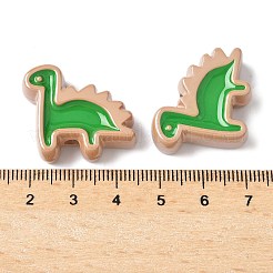 10Pcs Acrylic Enamel Beads&nbsp;OACR-H048-01B-02