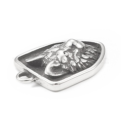 304 Stainless Steel Pendants&nbsp;STAS-G303-15AS