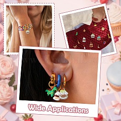 16Pcs 4 Styles Zinc Alloy Pendants&nbsp;FIND-CJ0005-31