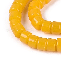 Imitation Jade Glass Beads Strands&nbsp;GLAA-N026-2x4mm-J06