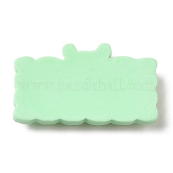Opaque Resin Cartoon Word Cabochons&nbsp;RESI-K030-01