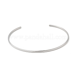 304 Stainless Steel Cuff Bangles&nbsp;LS-BJEW-D388-01A-P