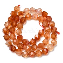 Natural Red Agate Beads Strands&nbsp;G-Z119-A02-02