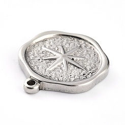 Non-Tarnish 304 Stainless Steel Pendants&nbsp;STAS-G242-19P