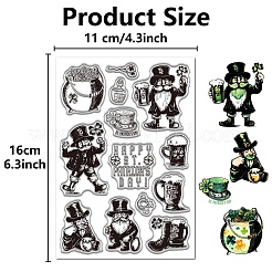Plastic Stamps&nbsp;DIY-WH20018-0349