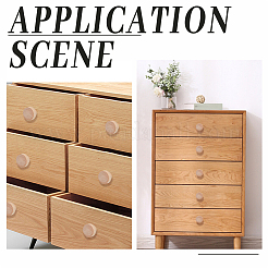 Wood Drawer Knob&nbsp;WOCR-CP0001-02
