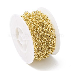 Rack Plating Brass Rolo Chains&nbsp;CHC-B021-02G