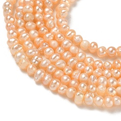 Natural Cultured Freshwater Pearl Beads Strands&nbsp;PA-CBAC463-30