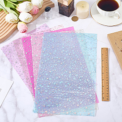 5Pcs 5 Colors PU Leather Fabrics&nbsp;DIY-CP0013-66B