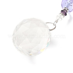 Amethyst Pendant Decoration&nbsp;LS-AJEW-P098-04P