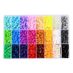 24 Colors DIY Fuse Beads Kit&nbsp;DIY-X0295-01E-5mm
