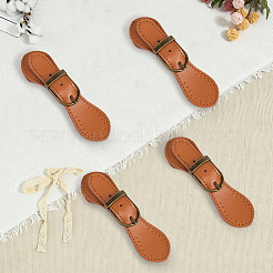 Leather Toggle Buckle&nbsp;AJEW-CL0003-73C