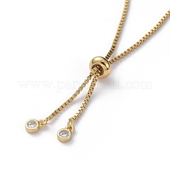 Adjustable Natural Gemstone Slider Bracelets&nbsp;BJEW-JB04929