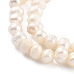 Natural Cultured Freshwater Pearl Beads Strands&nbsp;PEAR-C003-05A