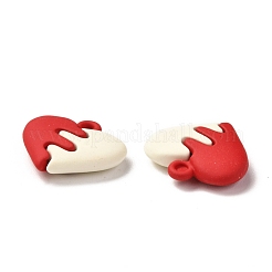 Spray Painted Alloy Pendants&nbsp;FIND-I016-A02