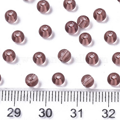 6/0 Transparent Glass Seed Beads&nbsp;SEED-S040-09A-02