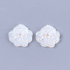 Resin Rhinestone Cabochons&nbsp;CRES-T012-02