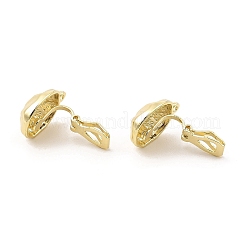 Alloy Clip-on Earring Findings&nbsp;FIND-L015-008G