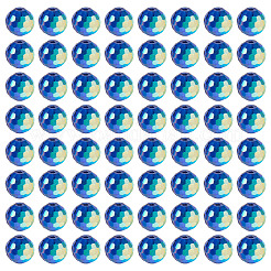 80Pcs AB Color Plated Glass Beads&nbsp;EGLA-TA0013-01B