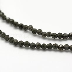 Natural Obsidian Beads Strands&nbsp;G-F507-02