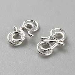 925 Sterling Silver and S-Hook Clasps&nbsp;STER-WH0010-50B